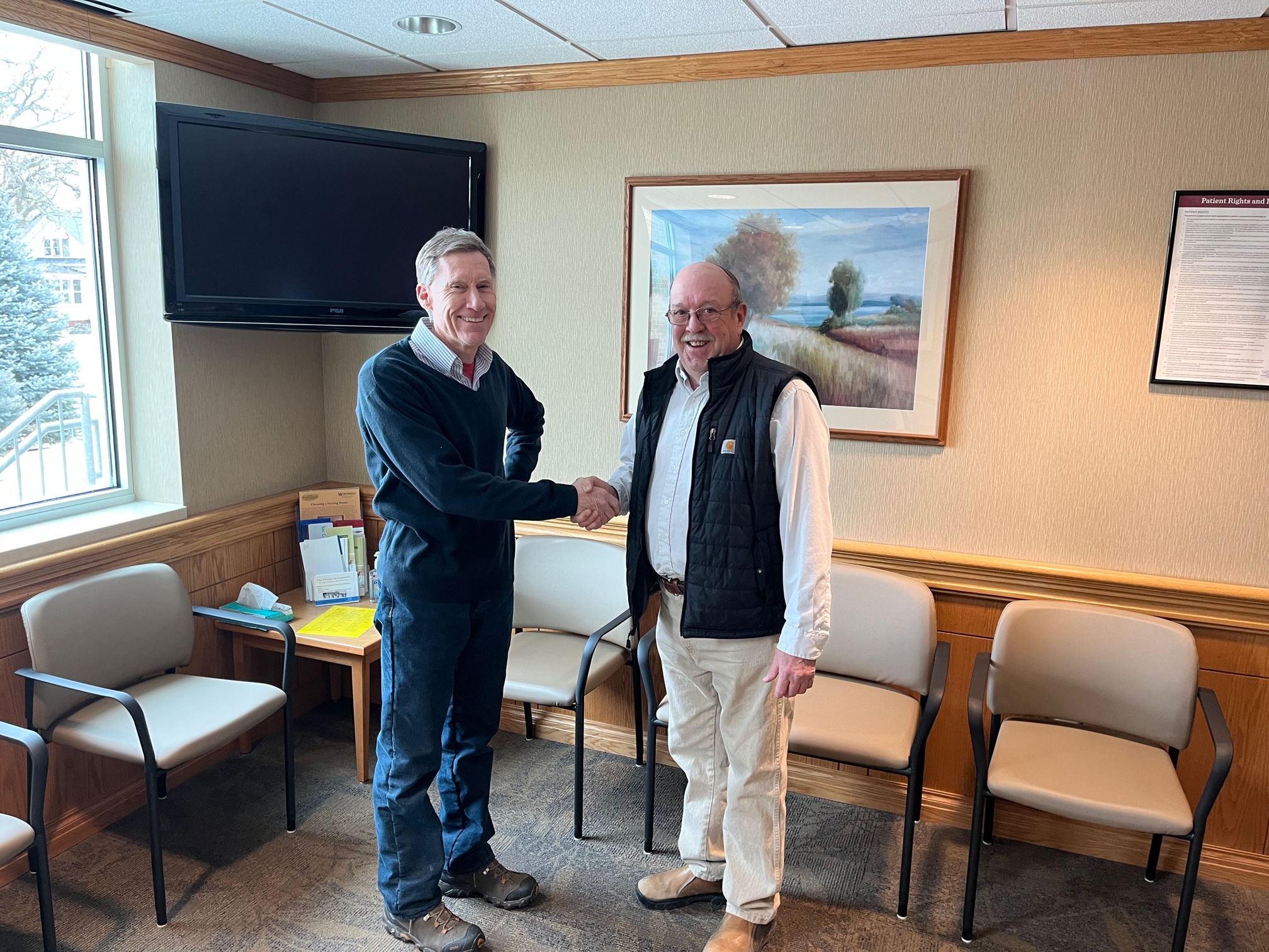 Frank Richardson and Mike Green