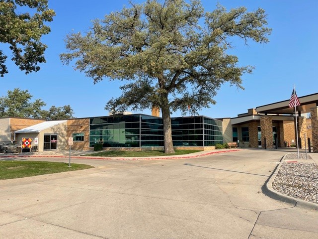 Loring's front entrance