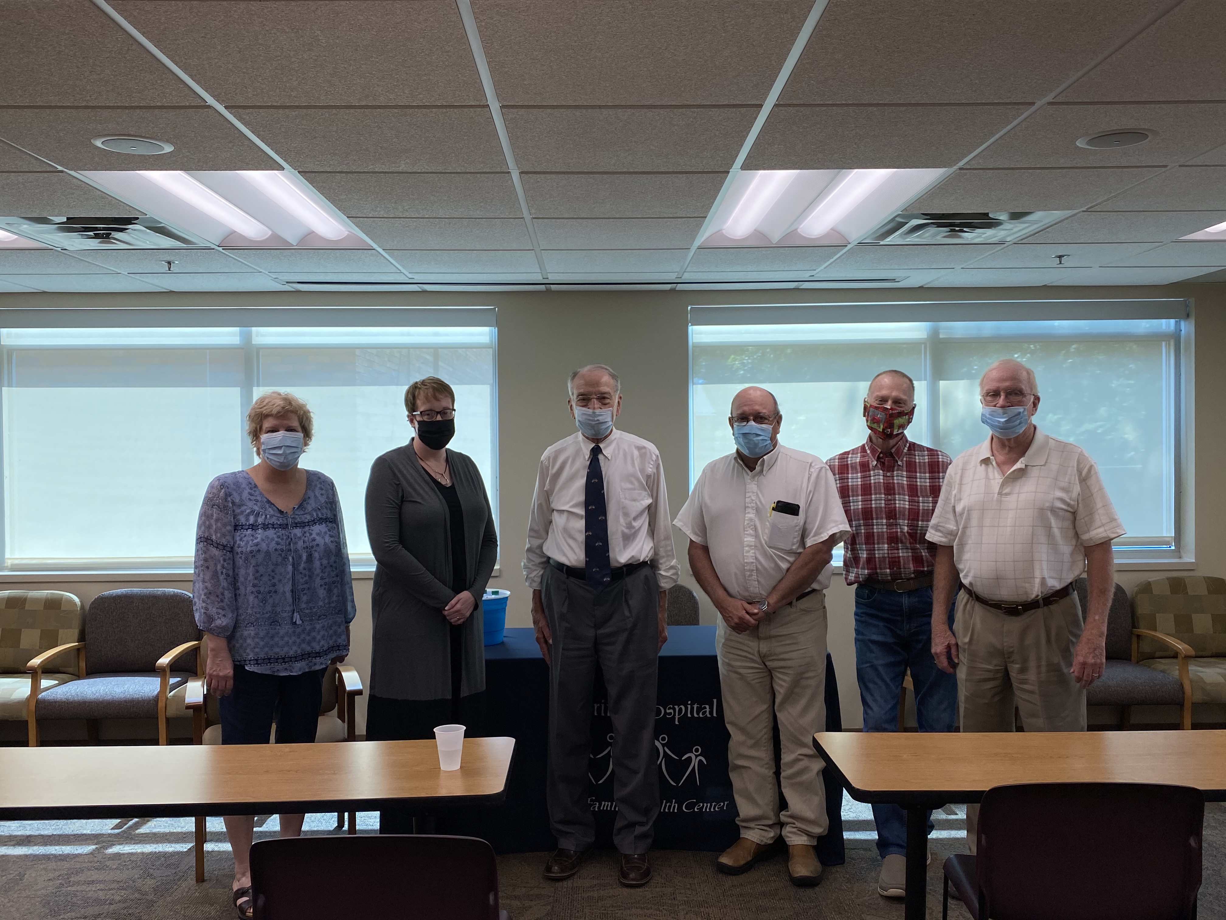 Pictured from left to right: Shelly Crump, Board Treasu