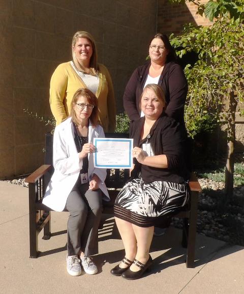 Loring Hospital recently received a Quality Award for A